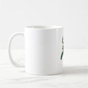 Weihnachtsmeeresschildkröte Rentier Vintage-Stich Kaffeetasse