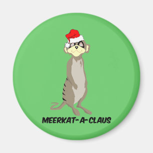 Weihnachtsmeerkat Magnet