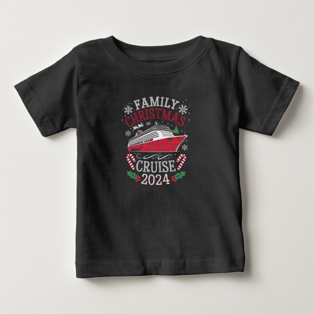 Weihnachtsmeisterschaft 2024 - Matching Outfit Baby T-shirt (Vorderseite)
