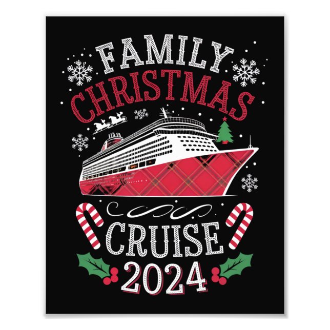 Weihnachtsmeisterschaft 2024 - Matching Outfit Fotodruck (Vorne)