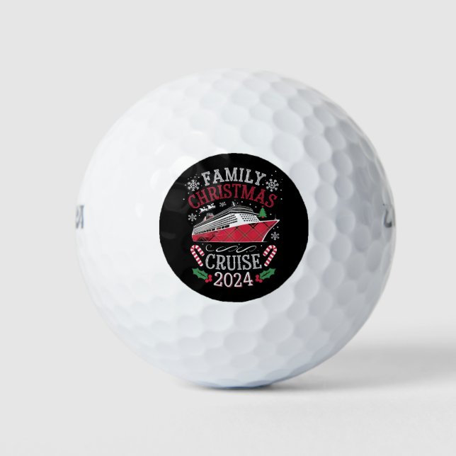 Weihnachtsmeisterschaft 2024 - Matching Outfit Golfball (Vorderseite)