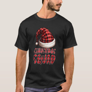 Weihnachtsmeisterteam Santa Buffalo Kariert Xm T-Shirt