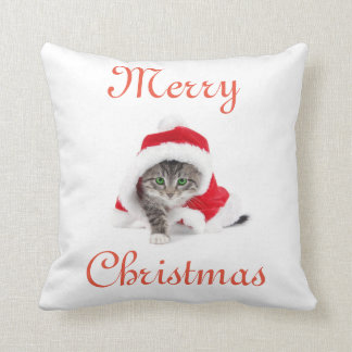 WeihnachtsMiezekatze-Kissen Kissen