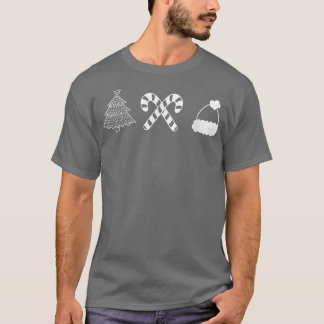Weihnachtsminimaldesign T-Shirt