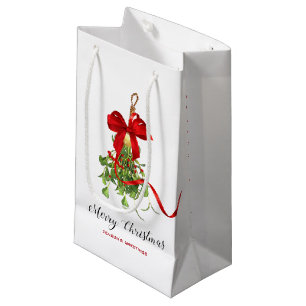 Weihnachtsmistelzweig Kleine Geschenktüte