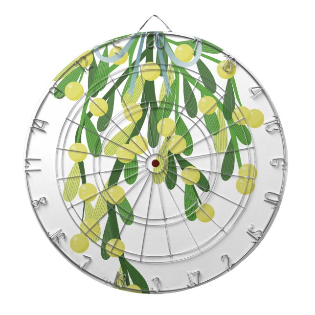Weihnachtsmistletoe Dartscheibe (vorne)