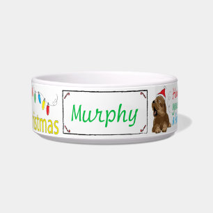 Weihnachtsmittel DOG Pet Bowl "Furry Christmas" Napf