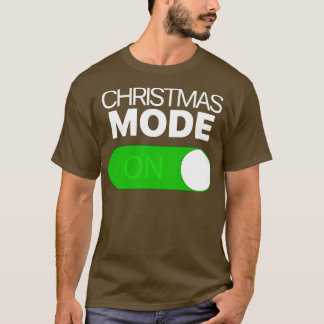 Weihnachtsmodus auf Togggle Android iPhone T-Shirt