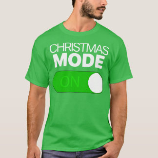 Weihnachtsmodus umschalten Android Iphone  T-Shirt