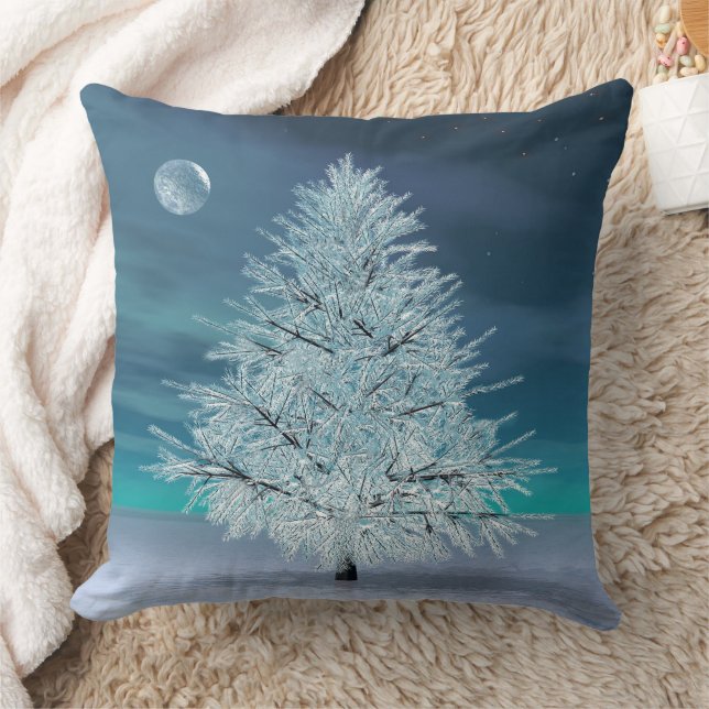 Weihnachtsmond Kissen (Decke)