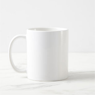 Weihnachtsmondphasen-Tasse - Weiß & Grün Kaffeetasse