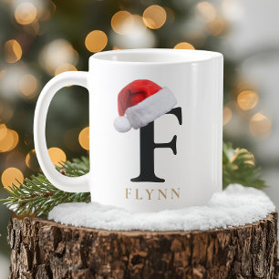 Weihnachtsmonogramm-Tasse Kaffeetasse