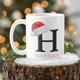 Weihnachtsmonogramm-Tasse Kaffeetasse