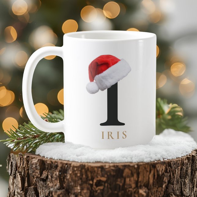 Weihnachtsmonogramm-Tasse Kaffeetasse (Von Creator hochgeladen)