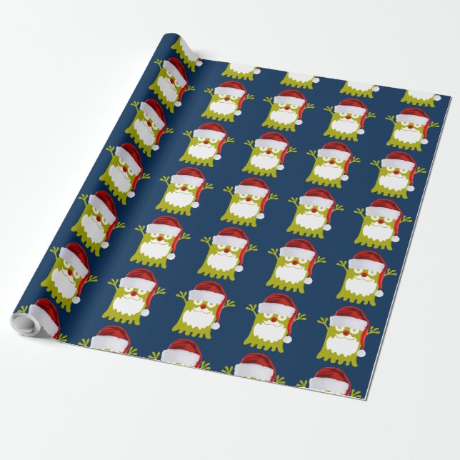 Weihnachtsmonster Geschenkpapier (Ungerollt)