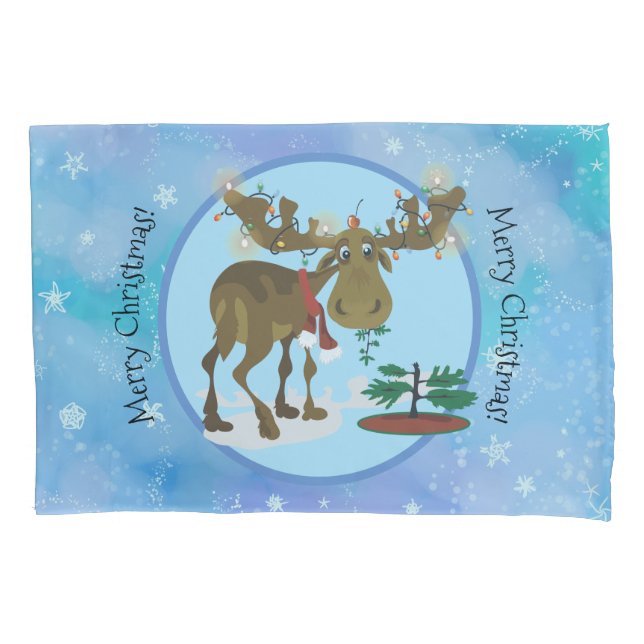 Weihnachtsmoose ~ kissenbezug (Vorderseite)