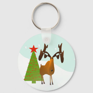 Weihnachtsmoose Schlüsselanhänger