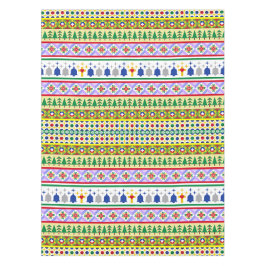 Weihnachtsmotif Muster Tischdecke