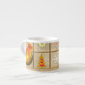 Weihnachtsmotiv Espressotasse
