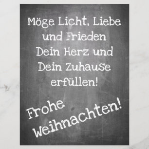 Weihnachtsmotiv im Chalkboard-Stil - XMAS