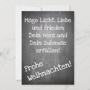 Weihnachtsmotiv im Tafelstil - XMAS