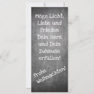 Weihnachtsmotiv im Tafelstil - XMAS