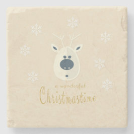 Weihnachtsmotiv No. 4 Steinuntersetzer