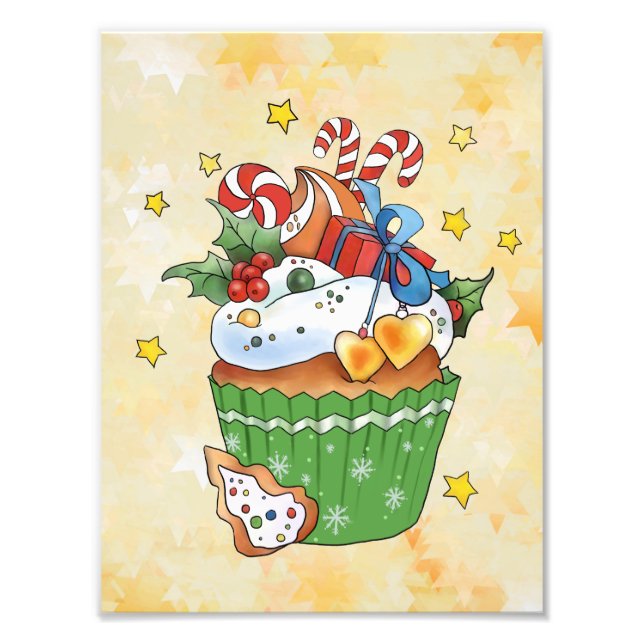 Weihnachtsmuffi Fotodruck (Vorne)