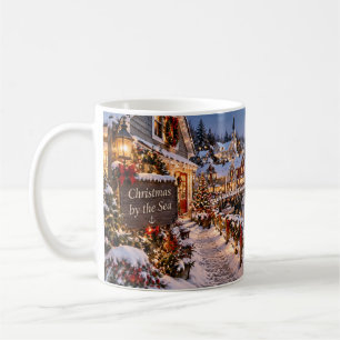 Weihnachtsmug mit Meerblick Kaffeetasse