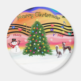 Weihnachtsmusik 2 - Chinesisch kreiert (2 HL) Magnet