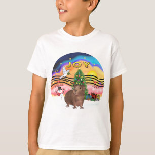 Weihnachtsmusik 2-Guinea Pig 3 T-Shirt