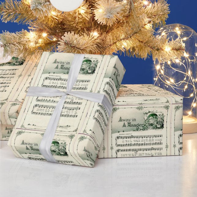 Weihnachtsmusik aus dem Jahrtausend Geschenkpapier (Feiertage)