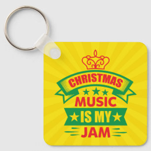 Weihnachtsmusik ist My Jam-86254 Schlüsselanhänger