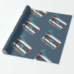 Weihnachtsmusikband Geschenkpapier