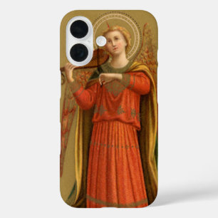 Weihnachtsmusiker-Engel, Vintage-Renaissance iPhone 16 Hülle