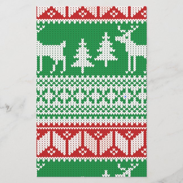 Weihnachtsmuster (Vorderseite)