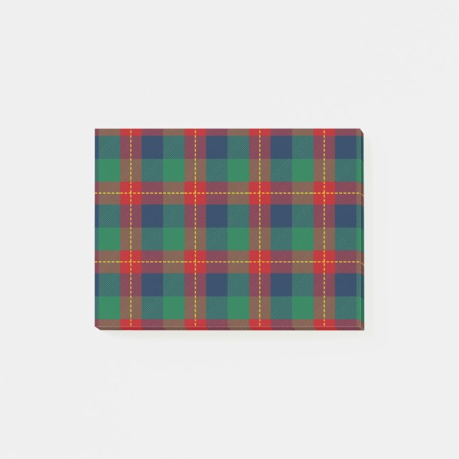 Weihnachtsmuster 105 post-it klebezettel (Vorderseite)