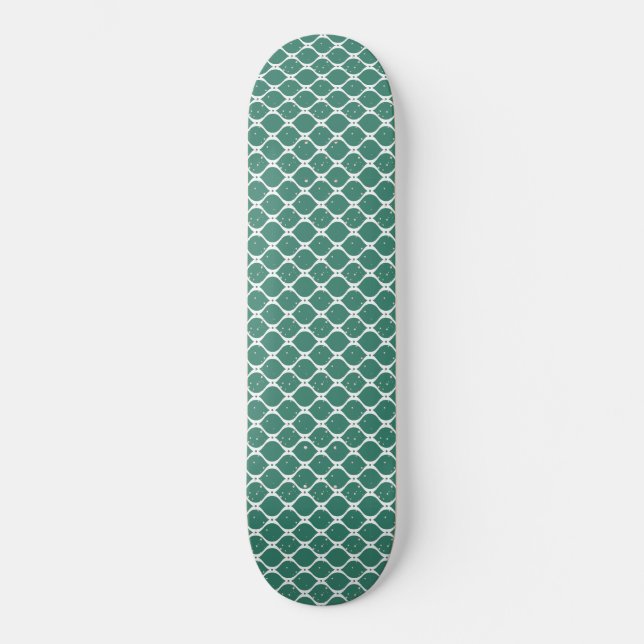 Weihnachtsmuster 119 skateboard (Vorderseite)