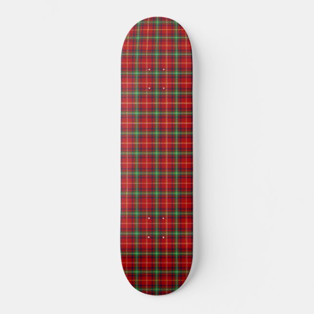 Weihnachtsmuster 11 skateboard (Vorderseite)