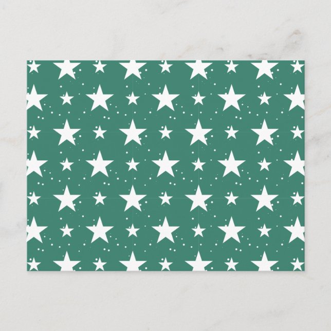 Weihnachtsmuster 121 postkarte (Vorderseite)