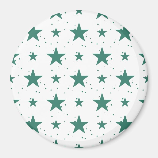 Weihnachtsmuster 123 magnet (Vorne)