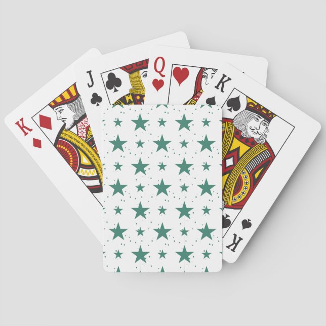 Weihnachtsmuster 123 spielkarten (Rückseite)