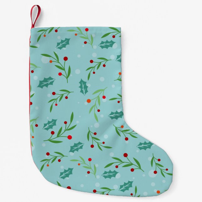 Weihnachtsmuster 126 kleiner weihnachtsstrumpf (Vorderseite)