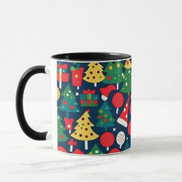 Weihnachtsmuster 1 - Tasse des Kaffees