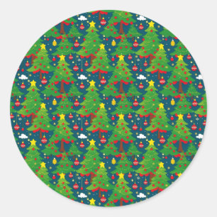 Weihnachtsmuster 2 - Aufkleber
