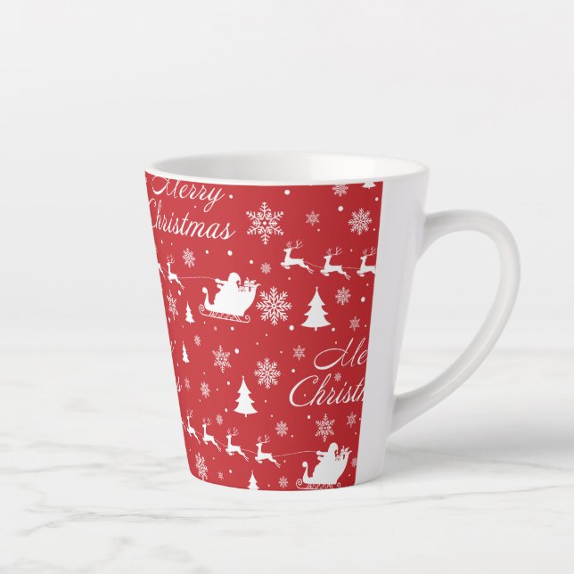 Weihnachtsmuster 2 milchtasse (Rechts)