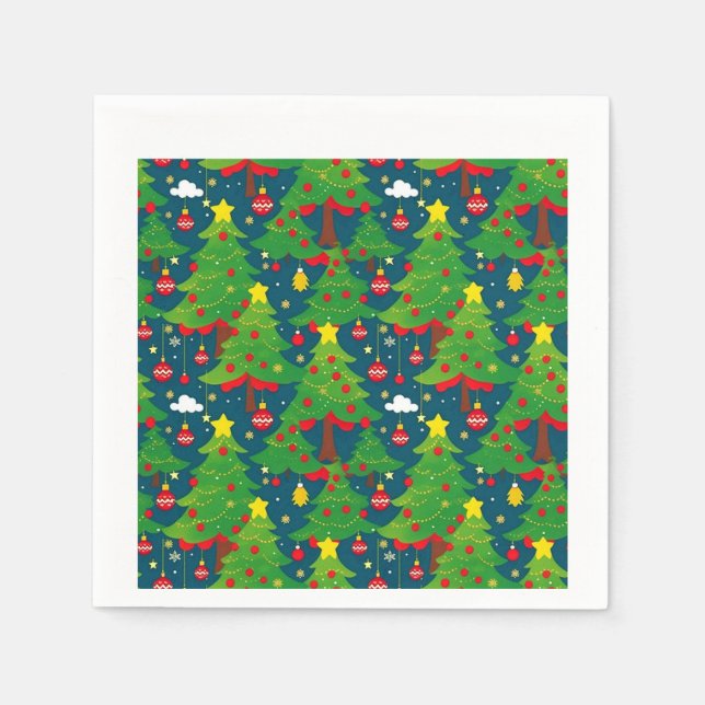 Weihnachtsmuster 2 - Paper Napkin Serviette (Vorderseite)