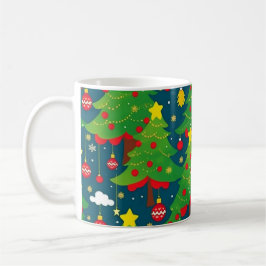 Weihnachtsmuster 2 - Tasse des Kaffees