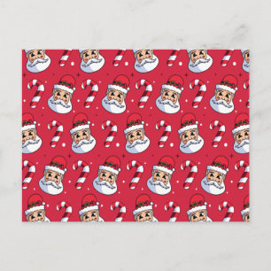 Weihnachtsmuster 89 postkarte