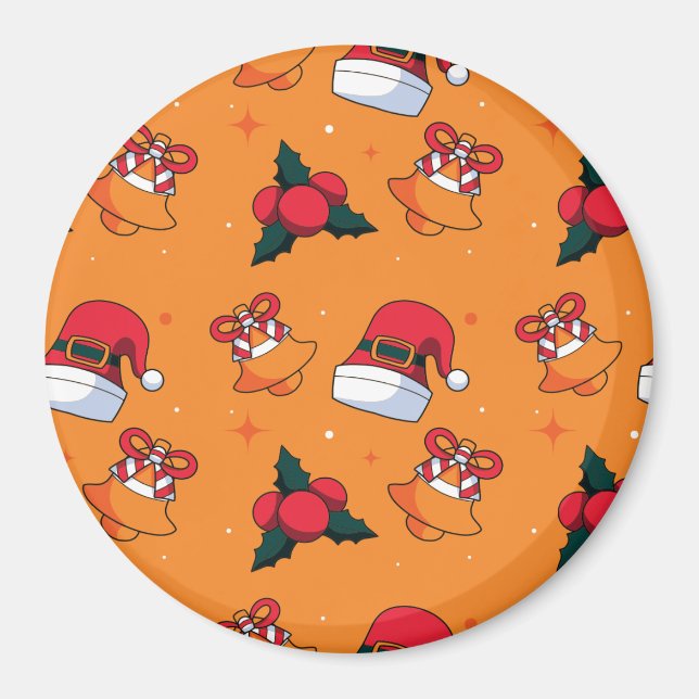 Weihnachtsmuster 90 magnet (Vorne)